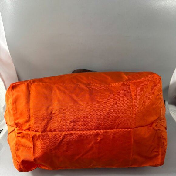 New Dooney & Bourke Wayfarer Orange Nylon Large Tote Bag - Picture 5 of 12